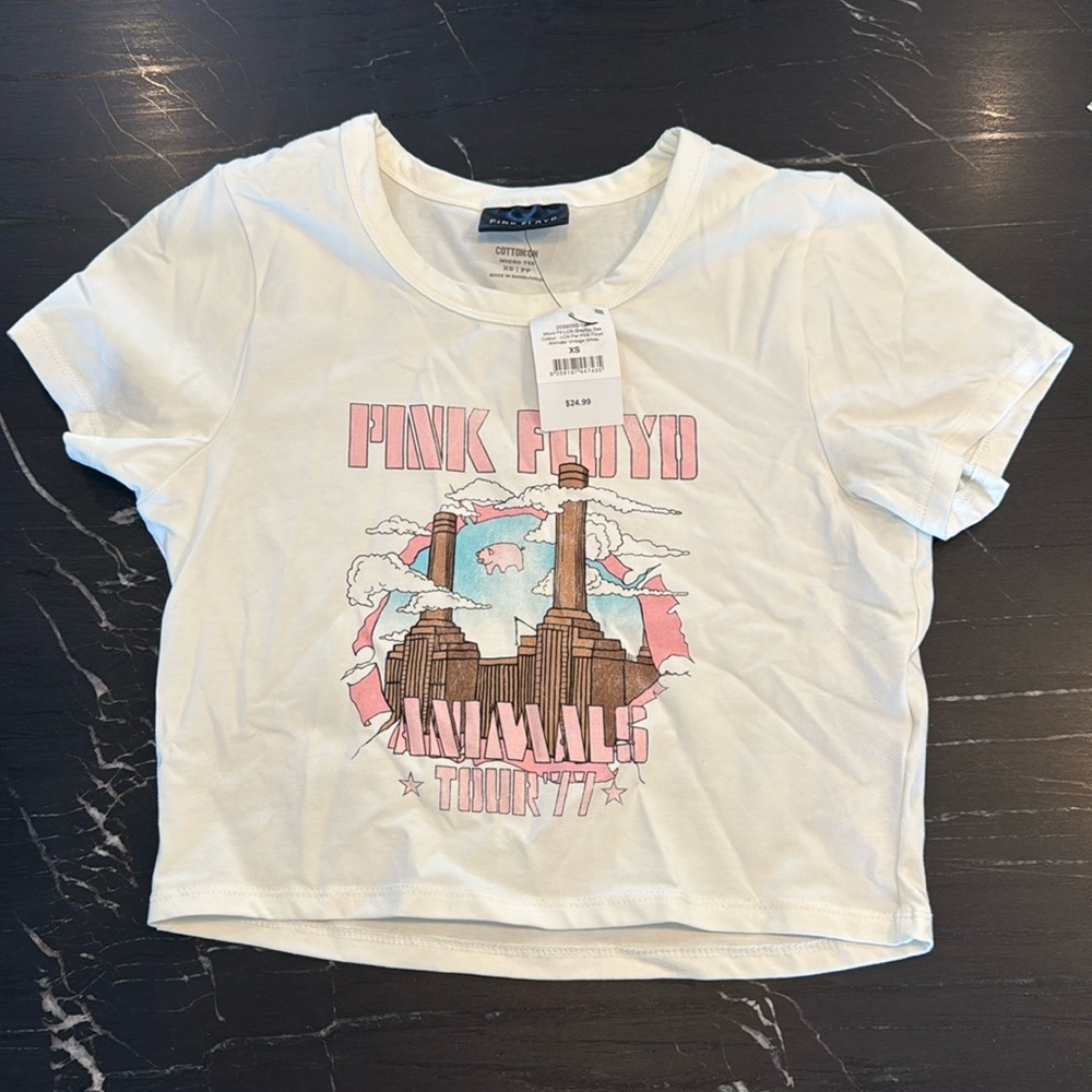 Cotton On NWT baby tee Pink Floyd